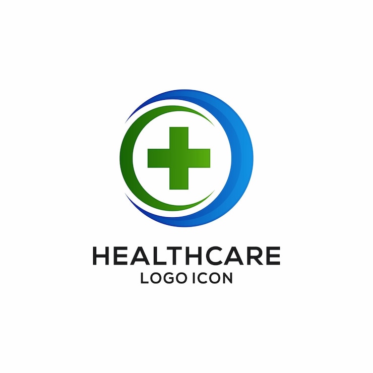Free Vector health care logo icon