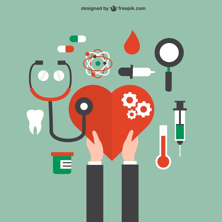 Free Vector health and medical care concept