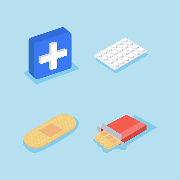 Free vector health medical icons