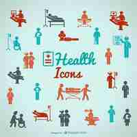 Free vector health people icons