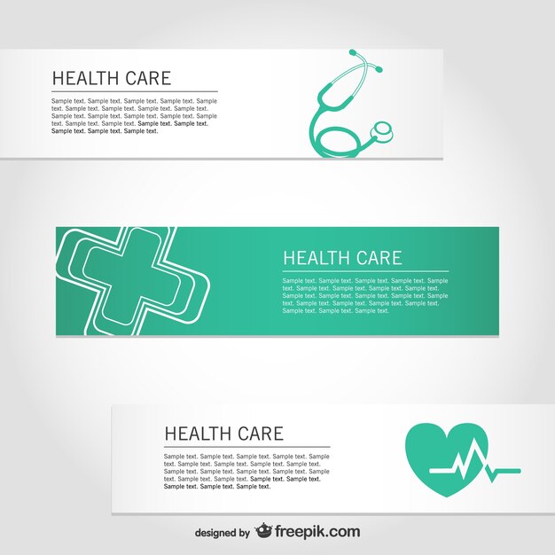 Healthcare banners