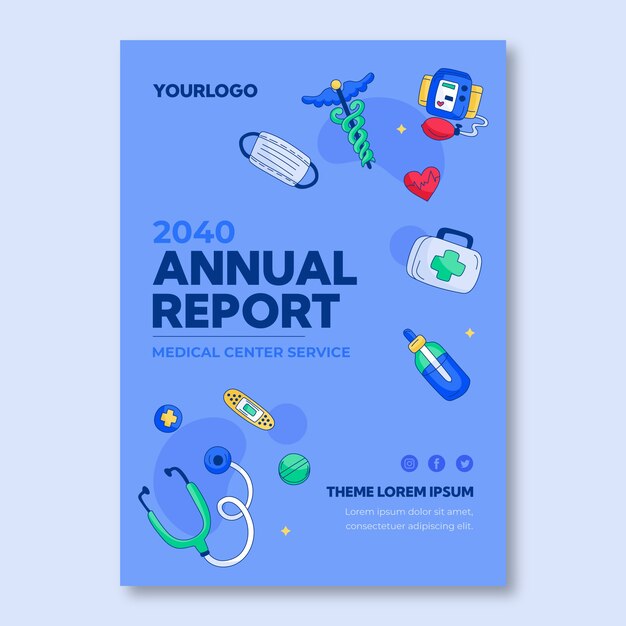 Healthcare system annual report template