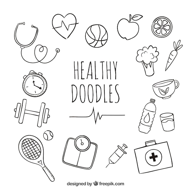 Healthy doodles