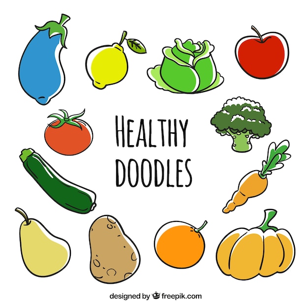 Healthy doodles