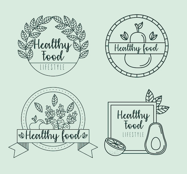 Healthy food labels