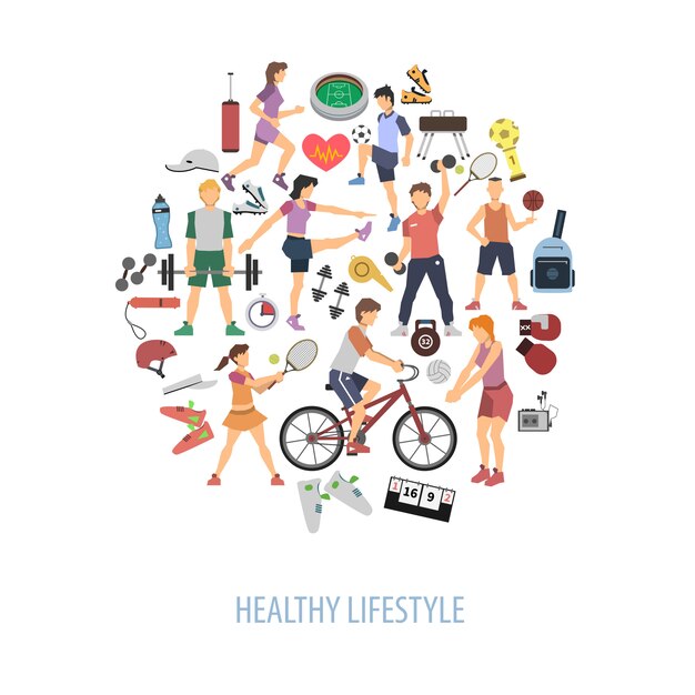 Healthy Lifestyle Concept