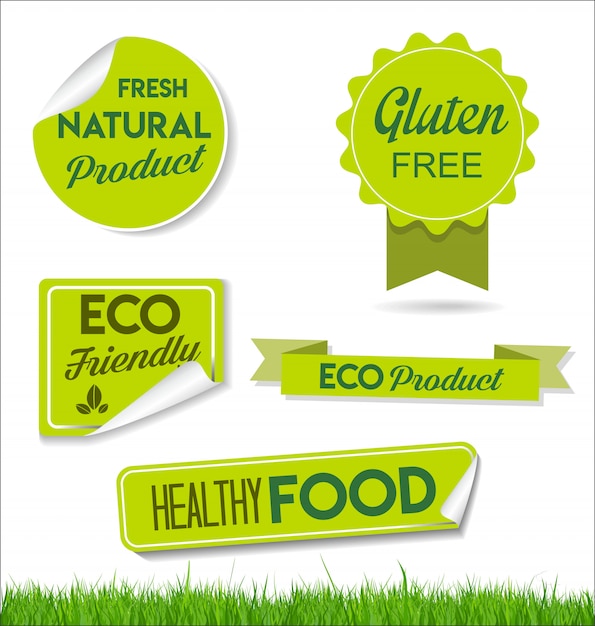 Download Free Healthy Natural Food Labels Organic Tags Premium Vector Use our free logo maker to create a logo and build your brand. Put your logo on business cards, promotional products, or your website for brand visibility.