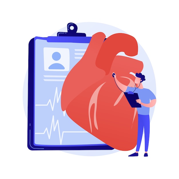 Vettore gratuito illustrazione di vettore di concetto astratto di screening dell'udito. test rapido di valutazione della perdita dell'udito, screening dei problemi all'orecchio, diagnosi, segnale acustico, rilevamento della disabilità, metafora astratta dell'audiologo.