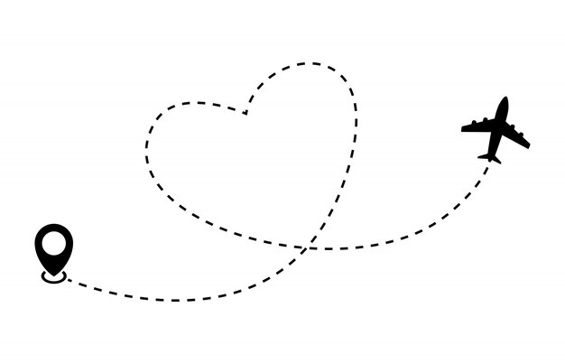 Free Free Airplane Heart Svg Free 752 SVG PNG EPS DXF File
