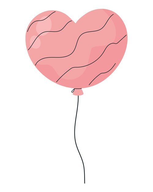 Heart ballon design