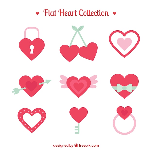 Heart collection 