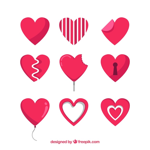 Heart collection 