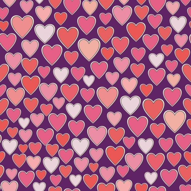 Free vector heart pattern