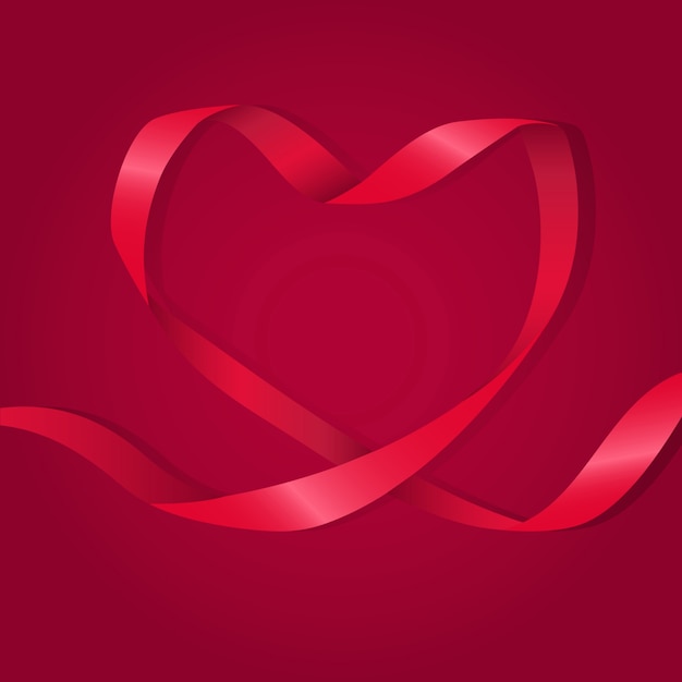 Иллюстрация с изображением сердца в форме сердца