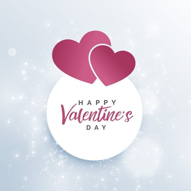 Hearts background for valentine's day