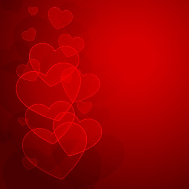 hearts background