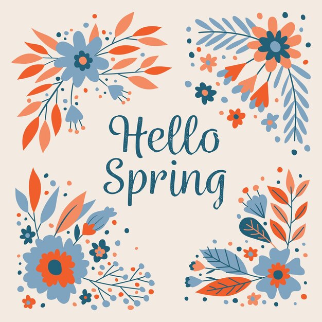 Hello spring wallpaper