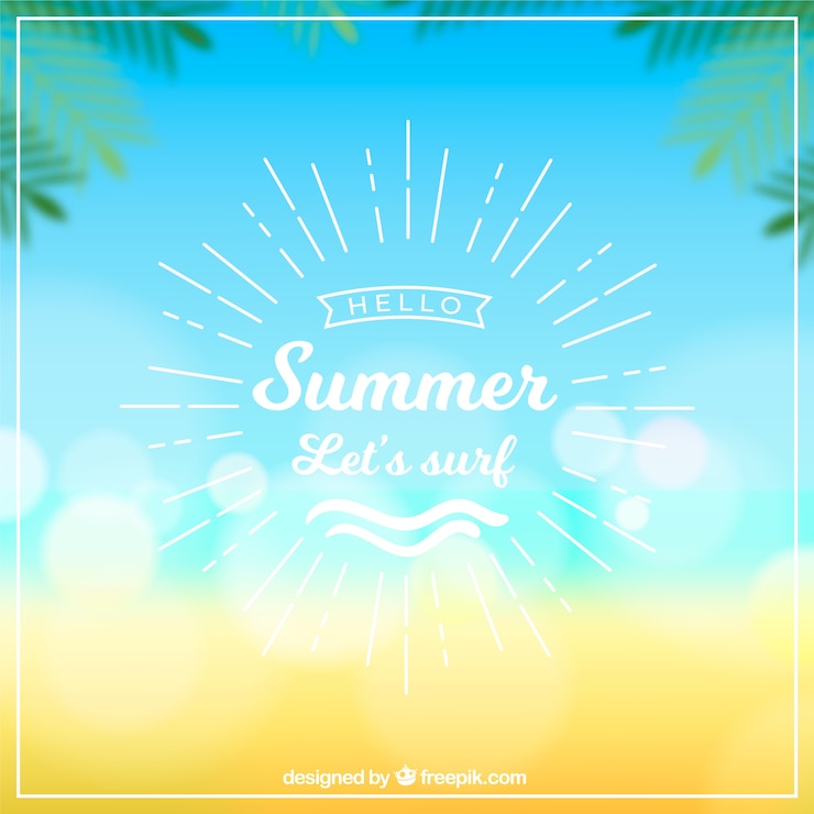 無料Vector こんにちは、曇った海の背景