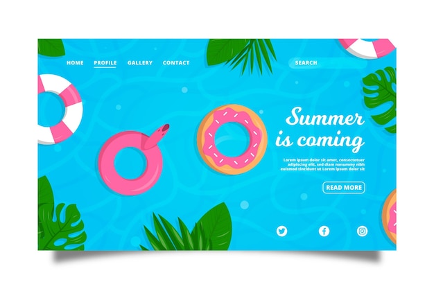 Ciao landing page estiva