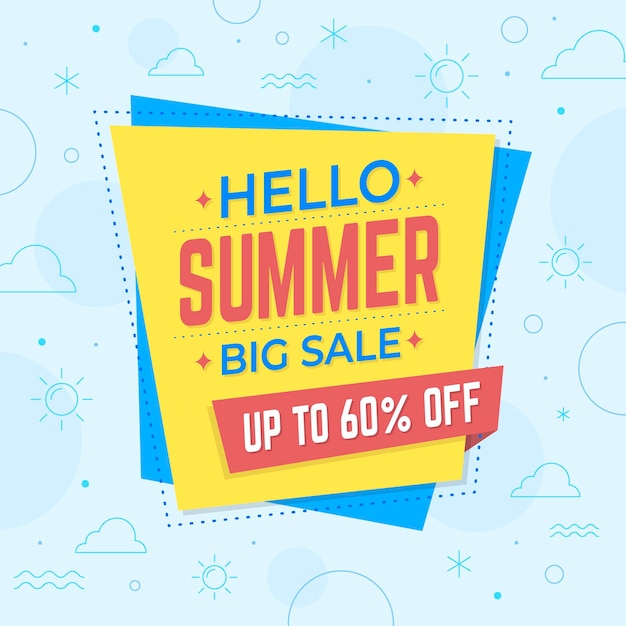 Hello summer sale with offer