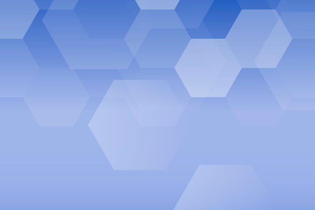 Free vector hexagon blue background