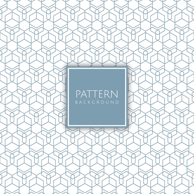 Free vector hexagonal geometric pattern