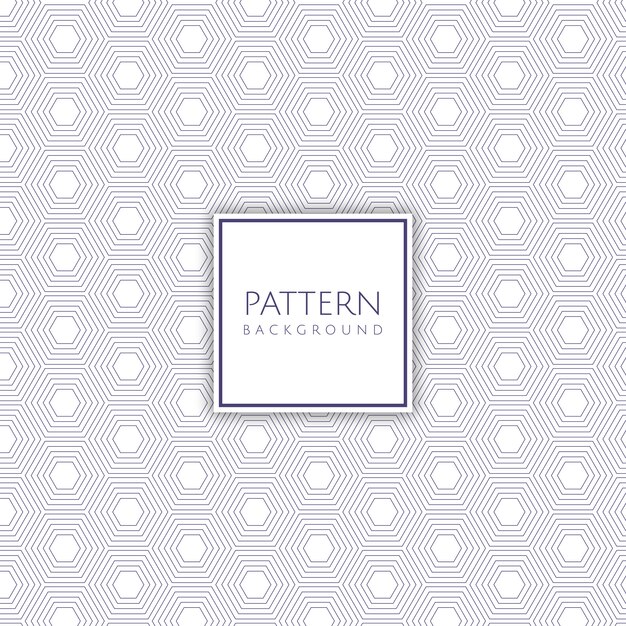 Hexagonal pattern background