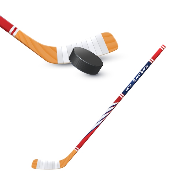 Hockey Stick And Puck