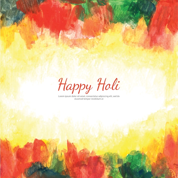 Holi background of colorful stains