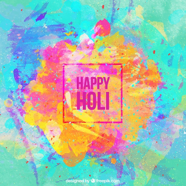 Holi 화려한 추상적 인 배경