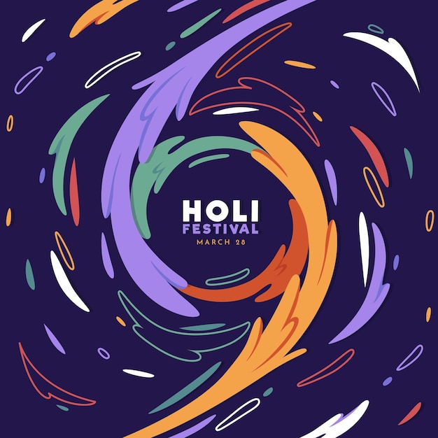 Holi festival background