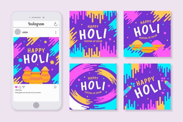 Holi 축제 게시물 모음