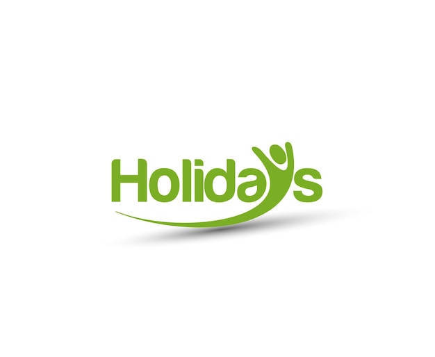 Holidays Travel Logo Template Design