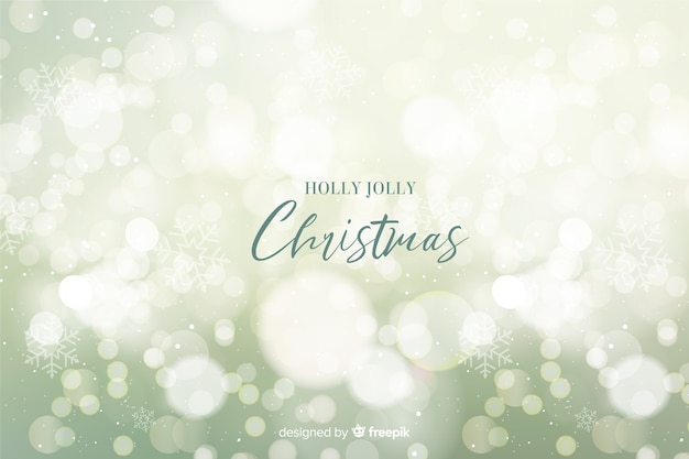 Holly Jolly Christmas Background