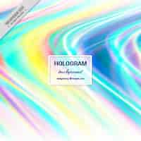 Free vector hologram background