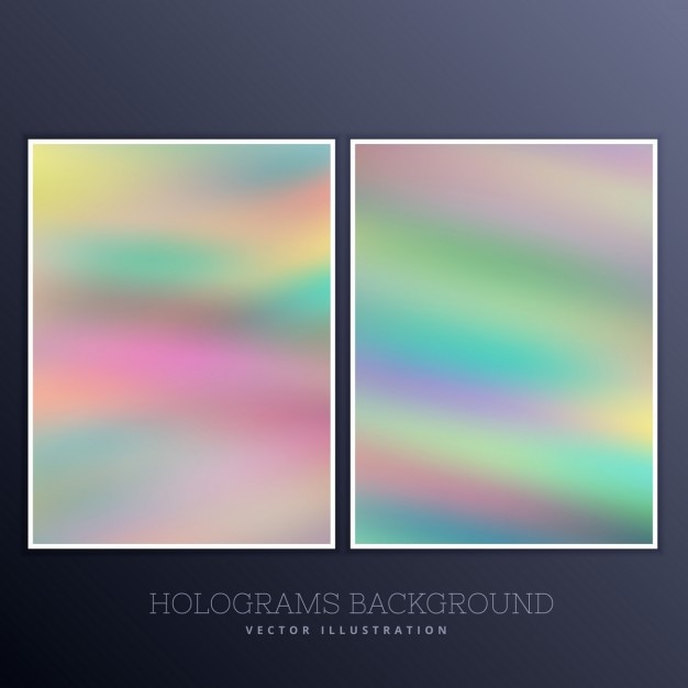 Holographic background