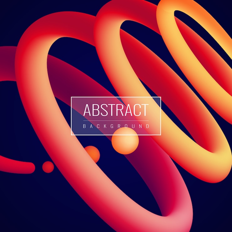 Free Vector holographic fluid abstract background