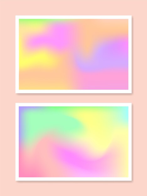 Holographic gradient set