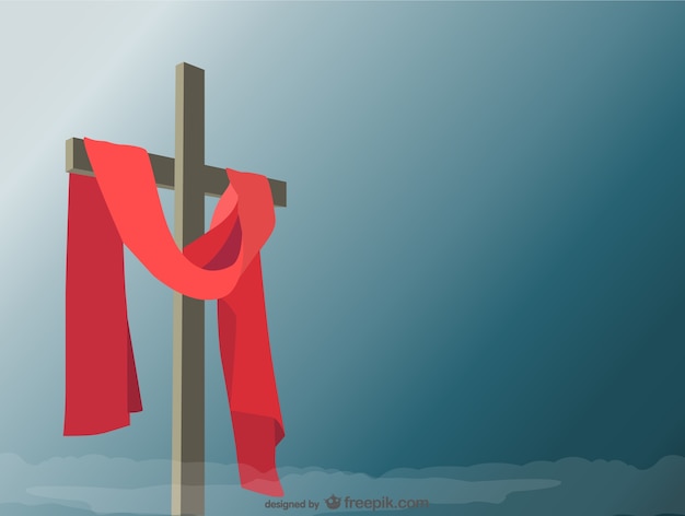 Free vector holy cross background