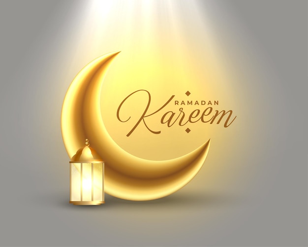 Holy ramadan festival blessing wishes card design