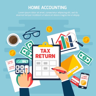 Home accounting composition