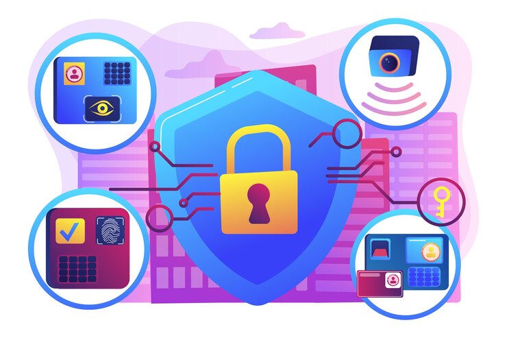 Free Vector home protection illustration
