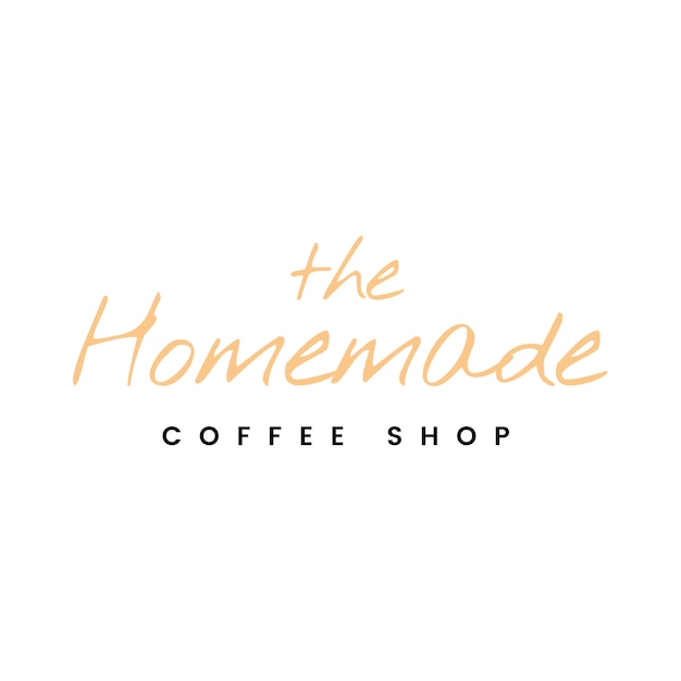 Логотип логотипа домашнего кофе