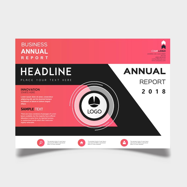 Horizontal vector 2018 annual report