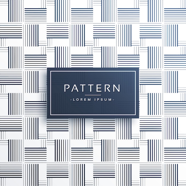 Free Vector horizontal and vertical style line pattern background