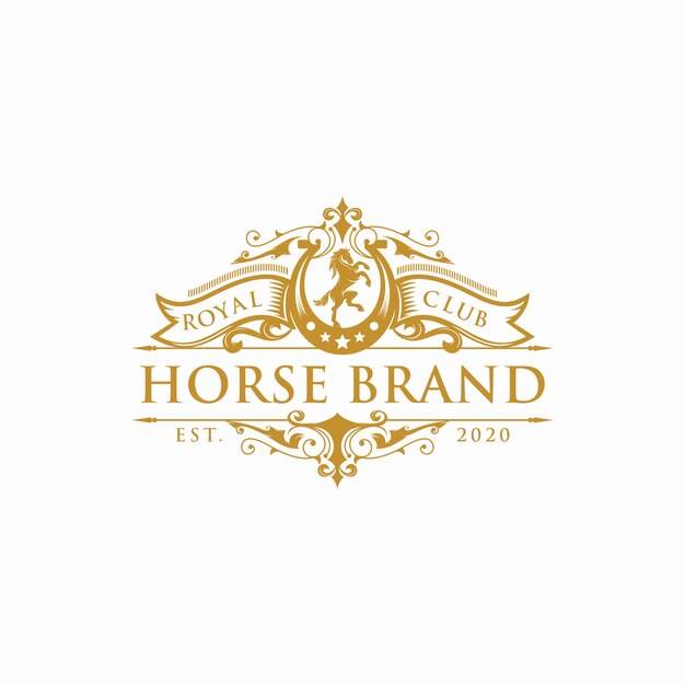 Download Free Horse Brand Logo Template Premium Vector Use our free logo maker to create a logo and build your brand. Put your logo on business cards, promotional products, or your website for brand visibility.