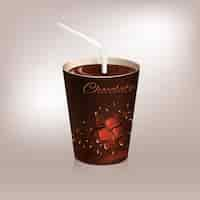 Free vector hot chocolate design