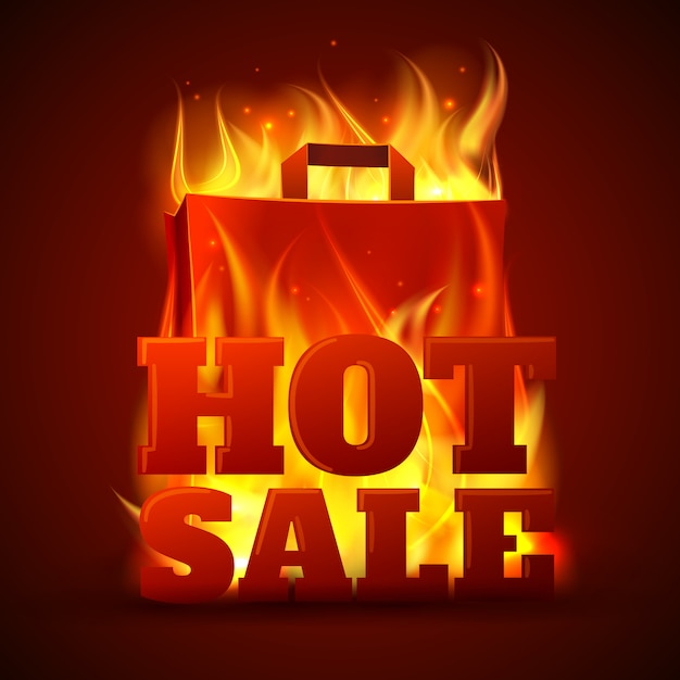 Free vector hot sale fire banner