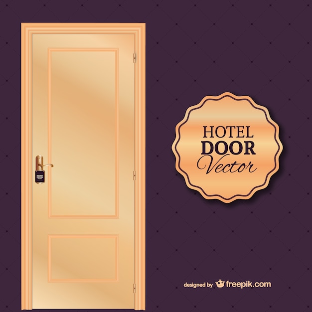 Hotel door