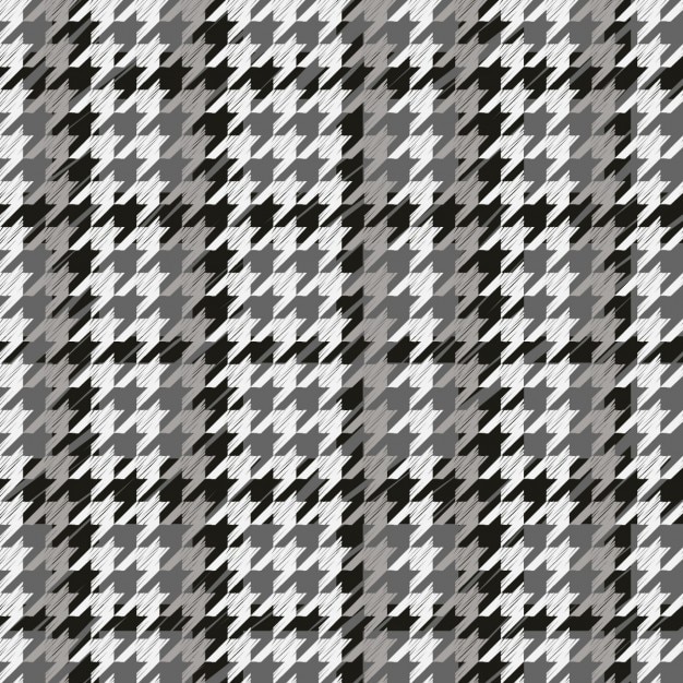 Houndstooth modello grigio